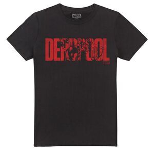 Deadpool Mens Bang T-Shirt / Black